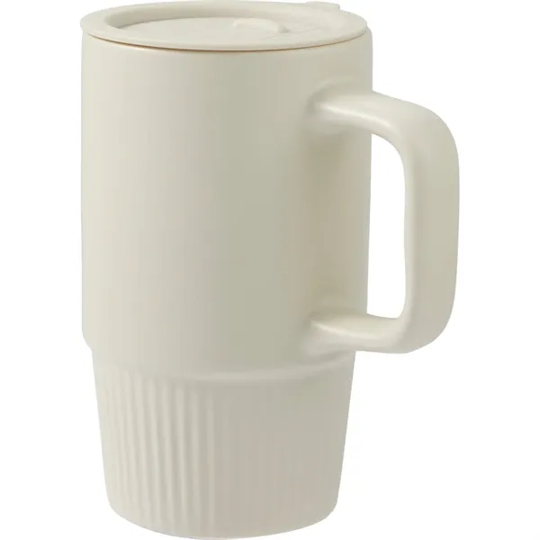 Camden 13oz Ceramic Mug w/ Lid - Camden 13oz Ceramic Mug w/ Lid - Image 26 of 35