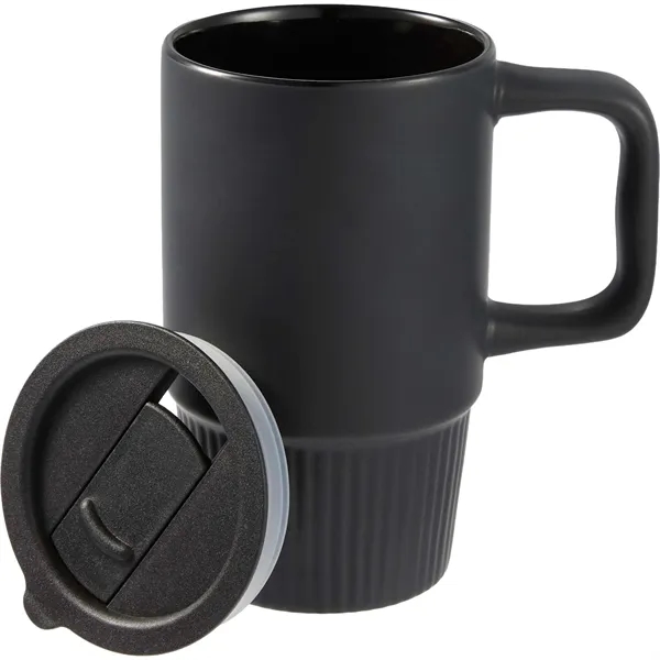 Camden 13oz Ceramic Mug w/ Lid - Camden 13oz Ceramic Mug w/ Lid - Image 28 of 35