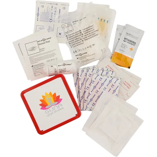 Custom 30-Piece First Aid Kit with Tin Case