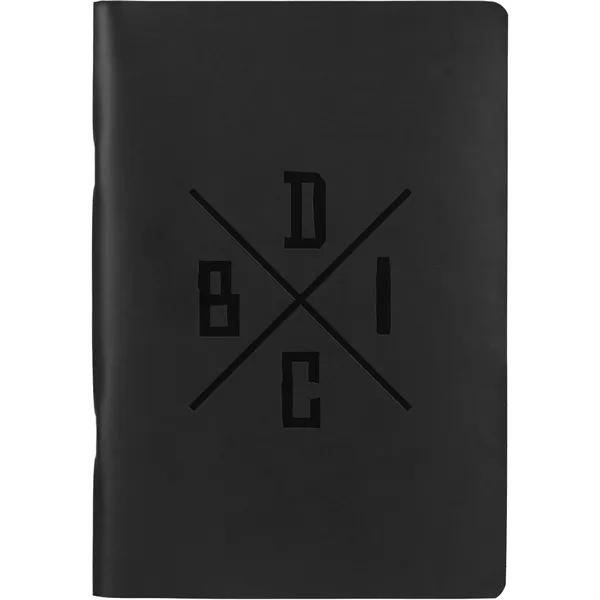 Custom 5.5' x 8' FSC ® Recycled Mano Slim Meeting Journal