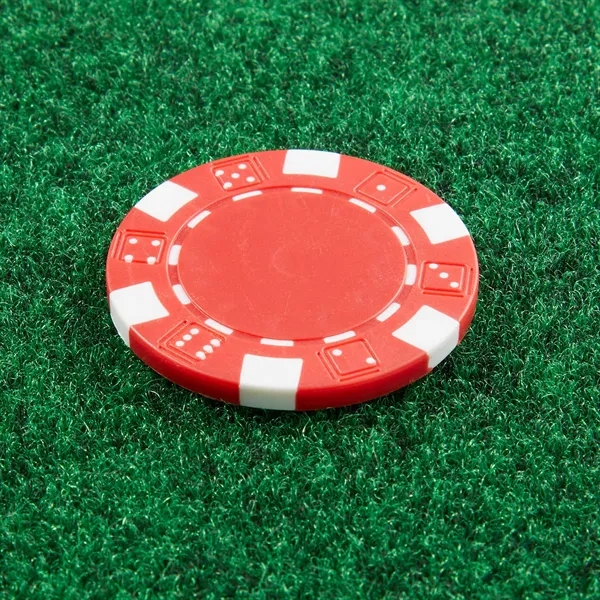 Recycled Poker Chip Ball Marker - Recycled Poker Chip Ball Marker - Image 4 of 20