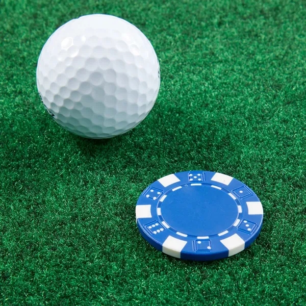 Recycled Poker Chip Ball Marker - Recycled Poker Chip Ball Marker - Image 10 of 20