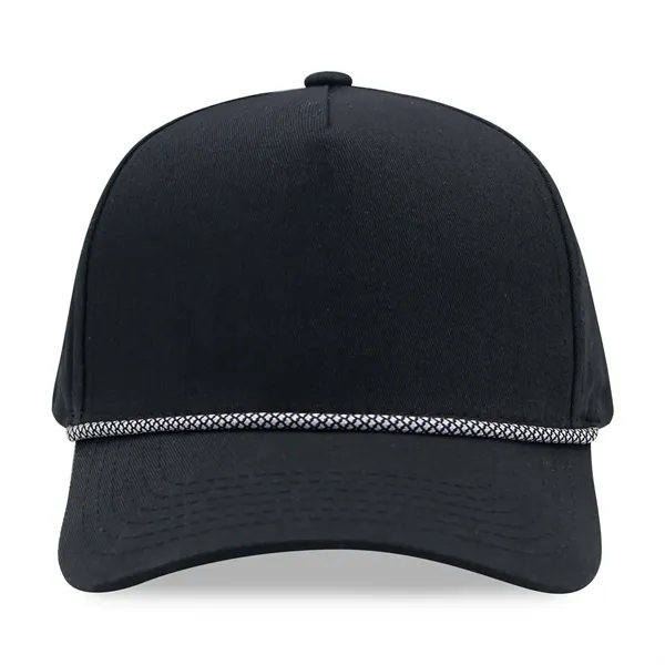 5 Panel High Profile AFrame Golf Cap w/Rope - 5 Panel High Profile AFrame Golf Cap w/Rope - Image 3 of 41