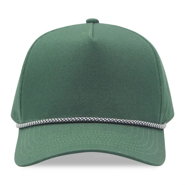 5 Panel High Profile AFrame Golf Cap w/Rope - 5 Panel High Profile AFrame Golf Cap w/Rope - Image 13 of 41