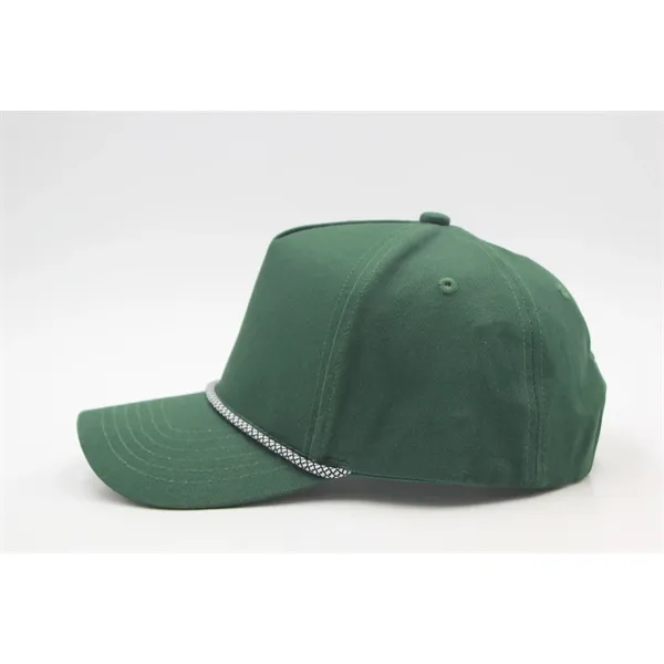 5 Panel High Profile AFrame Golf Cap w/Rope - 5 Panel High Profile AFrame Golf Cap w/Rope - Image 14 of 41