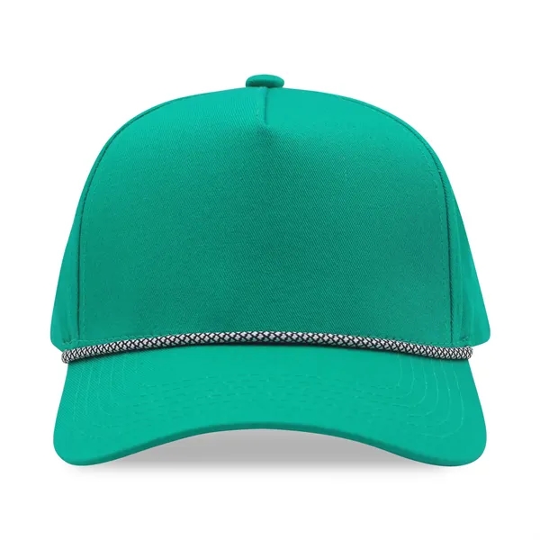 5 Panel High Profile AFrame Golf Cap w/Rope - 5 Panel High Profile AFrame Golf Cap w/Rope - Image 18 of 41