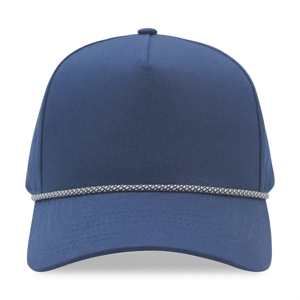 5 Panel High Profile AFrame Golf Cap w/Rope - 5 Panel High Profile AFrame Golf Cap w/Rope - Image 23 of 41