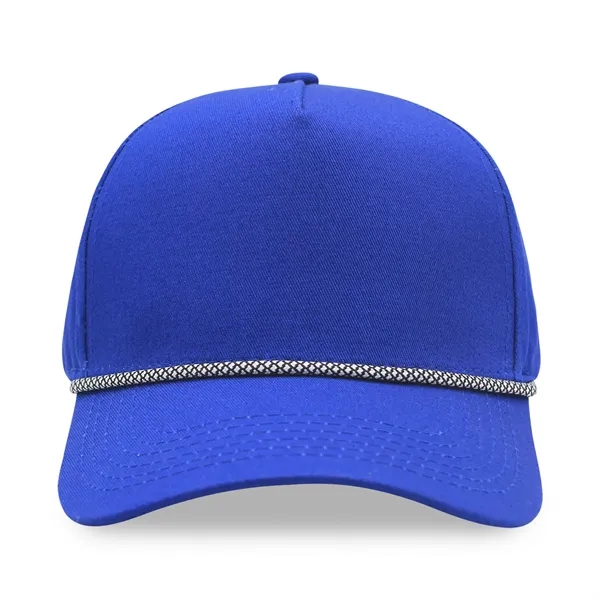 5 Panel High Profile AFrame Golf Cap w/Rope - 5 Panel High Profile AFrame Golf Cap w/Rope - Image 33 of 41