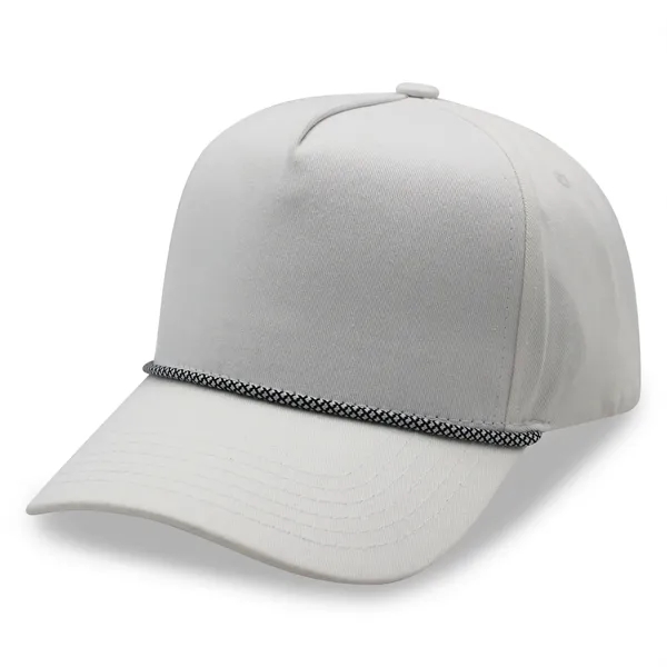 5 Panel High Profile AFrame Golf Cap w/Rope - 5 Panel High Profile AFrame Golf Cap w/Rope - Image 37 of 41