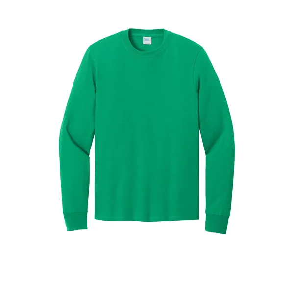 Port & Co Long Sleeve Core Cotton Tee. - Port & Co Long Sleeve Core Cotton Tee. - Image 58 of 164