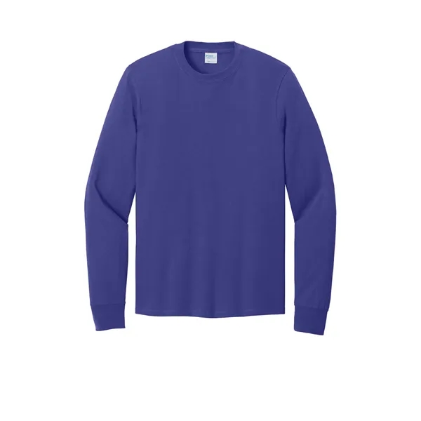 Port & Co Long Sleeve Core Cotton Tee. - Port & Co Long Sleeve Core Cotton Tee. - Image 80 of 164