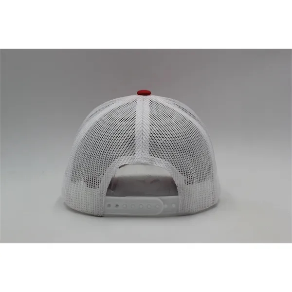 5 Panel A Frame Golf Trucker Cap w/Rope - 5 Panel A Frame Golf Trucker Cap w/Rope - Image 24 of 36