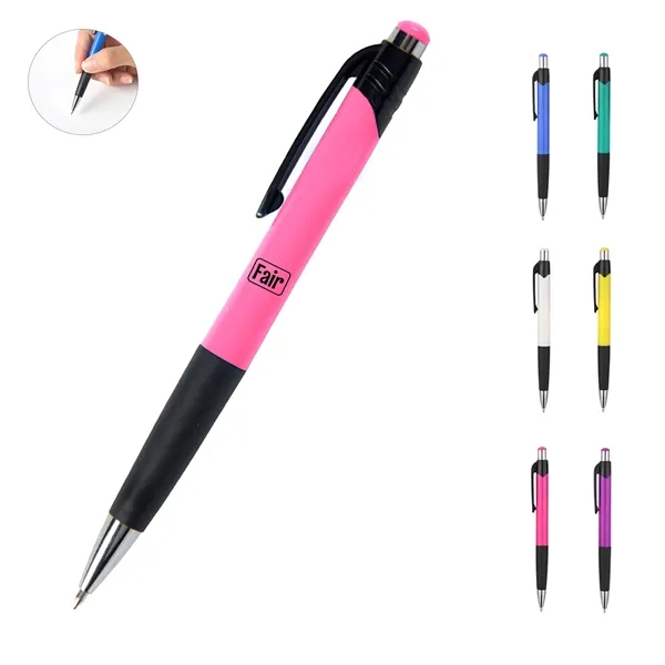 Custom Color Click Plastic Ballpoint Pen - Custom Color Click Plastic Ballpoint Pen - Image 1 of 1