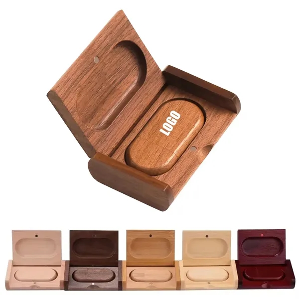 32GB USB3.0 Wood Flash Drive Box - 32GB USB3.0 Wood Flash Drive Box - Image 0 of 3