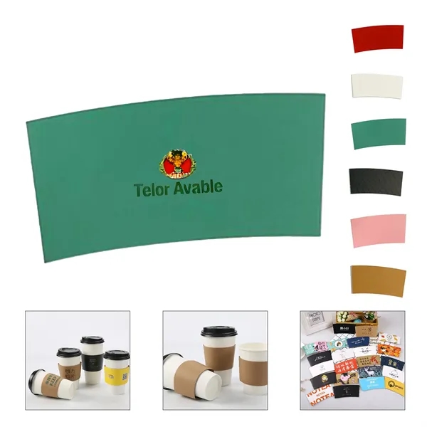Full Color Kraft Coffee Cup Sleeve - Full Color Kraft Coffee Cup Sleeve - Image 0 of 3