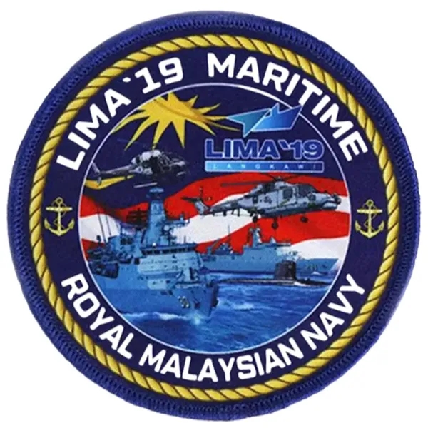 Custom Size & Shape Dye Sublimation Patch - Custom Size & Shape Dye Sublimation Patch - Image 0 of 4