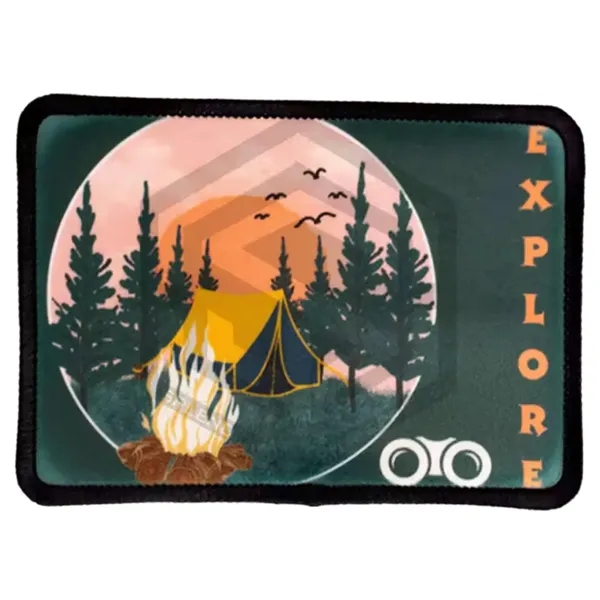 Custom Size & Shape Dye Sublimation Patch - Custom Size & Shape Dye Sublimation Patch - Image 1 of 4