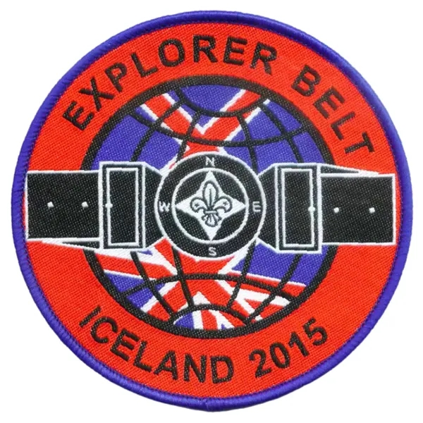 Custom Size & Shape Dye Sublimation Patch - Custom Size & Shape Dye Sublimation Patch - Image 2 of 4