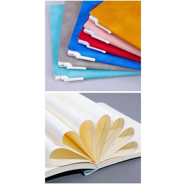 A7 Soft Pu Cover Pocket Notebook Journals W/Pen Holder&Pen - A7 Soft Pu Cover Pocket Notebook Journals W/Pen Holder&Pen - Image 6 of 14