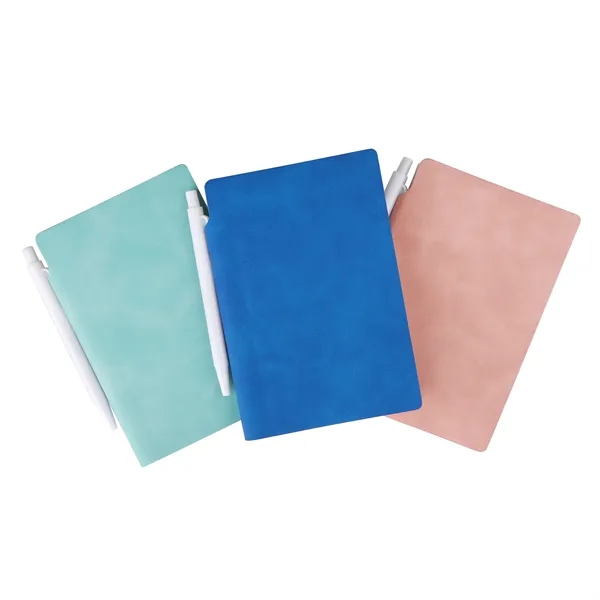A7 Soft Pu Cover Pocket Notebook Journals W/Pen Holder&Pen - A7 Soft Pu Cover Pocket Notebook Journals W/Pen Holder&Pen - Image 14 of 14