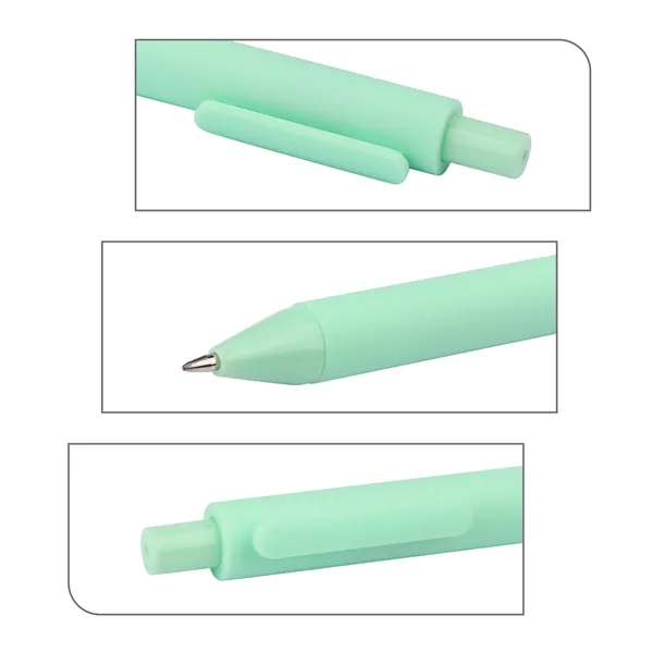 0.5mm Fine Point Plastic Retractable Gel Pens W/ Clip - 0.5mm Fine Point Plastic Retractable Gel Pens W/ Clip - Image 9 of 11