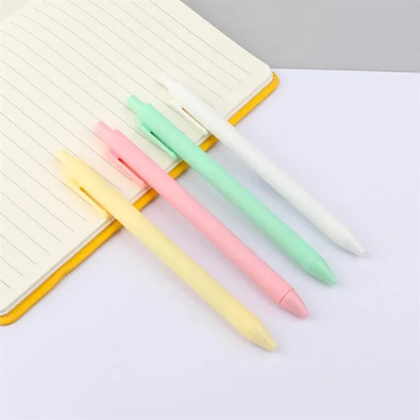 0.5mm Fine Point Plastic Retractable Gel Pens W/ Clip - 0.5mm Fine Point Plastic Retractable Gel Pens W/ Clip - Image 10 of 11
