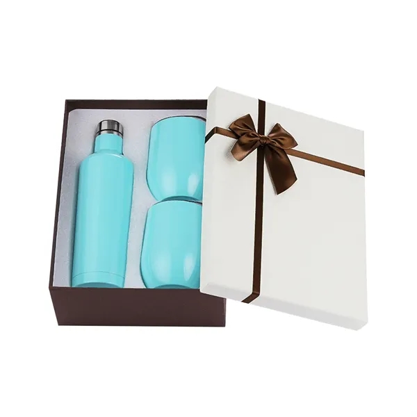 Excellent Gift Insulated Wine Growler and Tumblers - Excellent Gift Insulated Wine Growler and Tumblers - Image 3 of 3