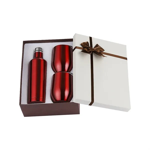 Excellent Gift Insulated Wine Growler and Tumblers - Excellent Gift Insulated Wine Growler and Tumblers - Image 2 of 3