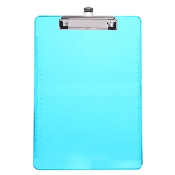 Clear A4 Plastic Clipboard With Document Holder - Clear A4 Plastic Clipboard With Document Holder - Image 2 of 3