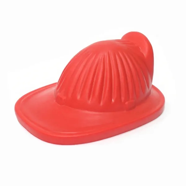 Red Firefighter Hat Stress Reliever Balls - Red Firefighter Hat Stress Reliever Balls - Image 1 of 1