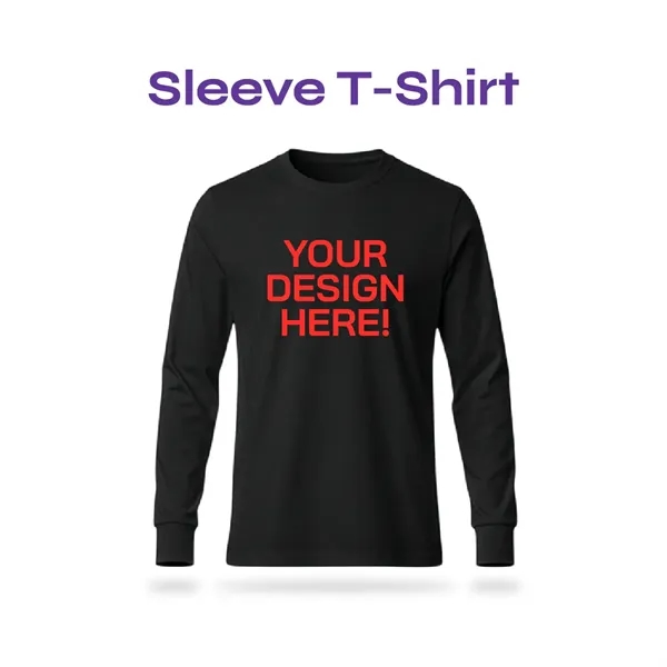 Full Color Sleeve T Shirt, Single and Double Side - Full Color Sleeve T Shirt, Single and Double Side - Image 0 of 5