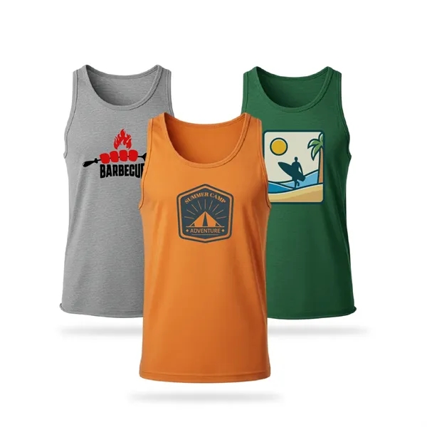 Full Color Tank Top, Single and Double Side - Full Color Tank Top, Single and Double Side - Image 3 of 7