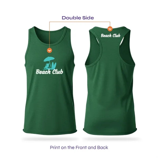 Full Color Tank Top, Single and Double Side - Full Color Tank Top, Single and Double Side - Image 1 of 7