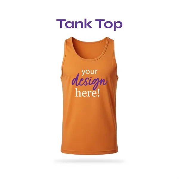Full Color Tank Top, Single and Double Side - Full Color Tank Top, Single and Double Side - Image 0 of 7