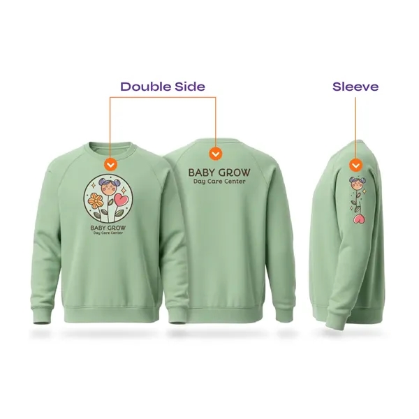 Full Color Sweatshirt, Single and Double Side - Full Color Sweatshirt, Single and Double Side - Image 1 of 7
