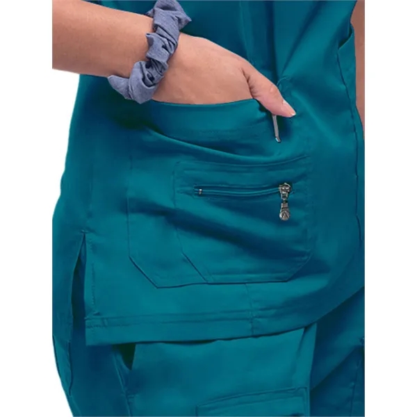 Adar - Pro - Women's V-Neck Elevated Top - Adar - Pro - Women's V-Neck Elevated Top - Image 10 of 53