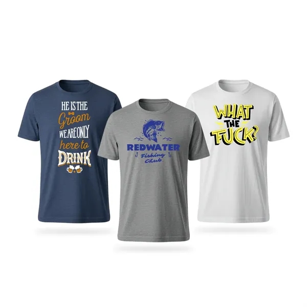 Full Color Bella Canvas T-Shirt, Double Side 2 Large Size - Full Color Bella Canvas T-Shirt, Double Side 2 Large Size - Image 4 of 7