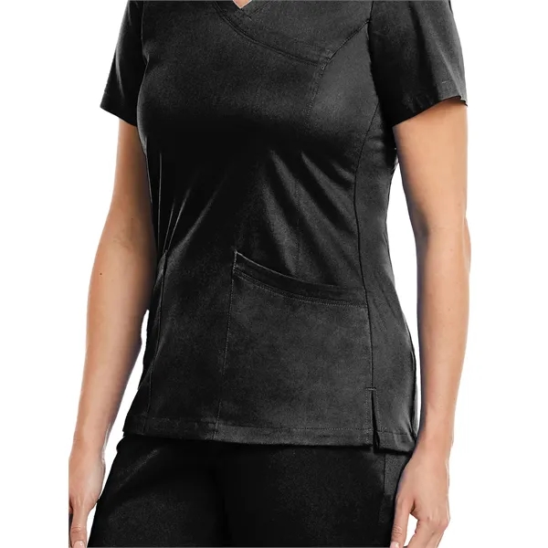 Maevn - Matrix - Women's Three-Pocket Curved Mock Wrap Top - Maevn - Matrix - Women's Three-Pocket Curved Mock Wrap Top - Image 1 of 5
