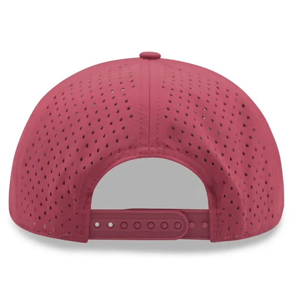 5 Panel Water Proof Nylon Hat w/Laser Cut Mesh Back - 5 Panel Water Proof Nylon Hat w/Laser Cut Mesh Back - Image 10 of 36