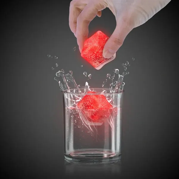 Light Up Premium Lited Ice Cube, Pad Print - Light Up Premium Lited Ice Cube, Pad Print - Image 5 of 34