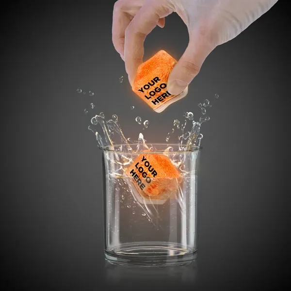 Light Up Premium Lited Ice Cube, Pad Print - Light Up Premium Lited Ice Cube, Pad Print - Image 10 of 34