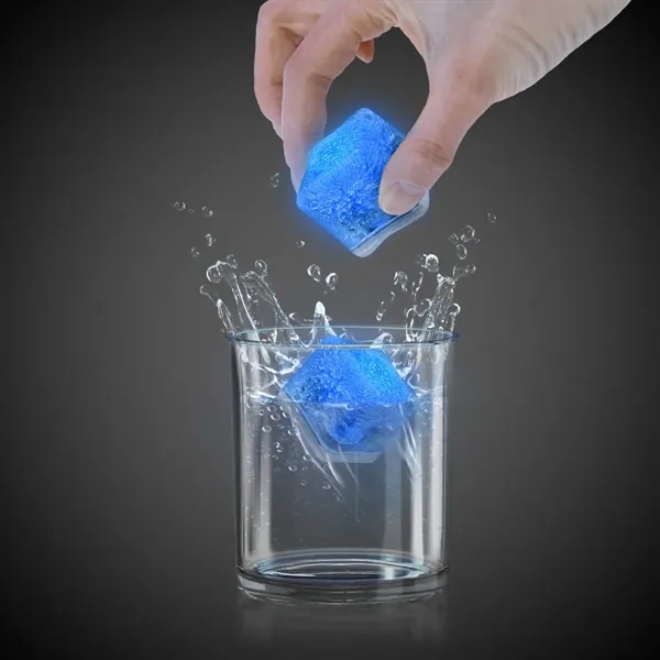 Light Up Premium Lited Ice Cube, Pad Print - Light Up Premium Lited Ice Cube, Pad Print - Image 14 of 34