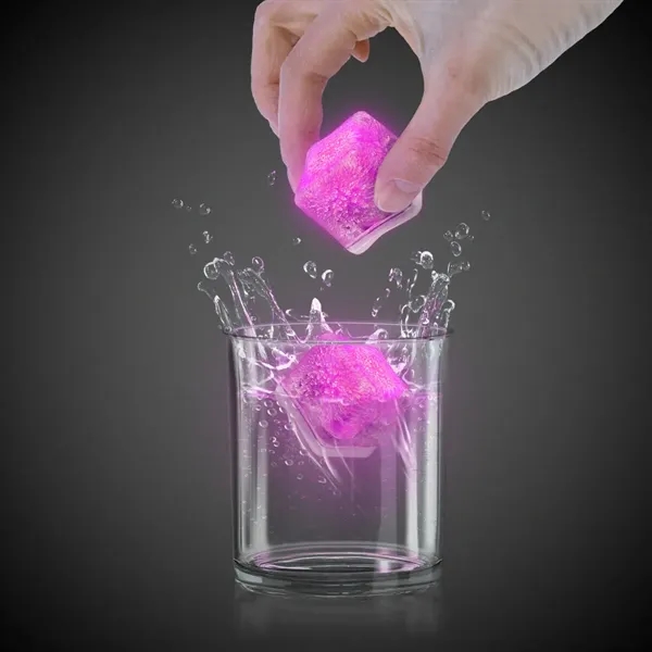 Light Up Premium Lited Ice Cube, Pad Print - Light Up Premium Lited Ice Cube, Pad Print - Image 23 of 34