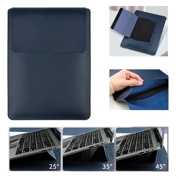 Versatile 13/13.3 Inch PU Leather Laptop Sleeve - Versatile 13/13.3 Inch PU Leather Laptop Sleeve - Image 0 of 3