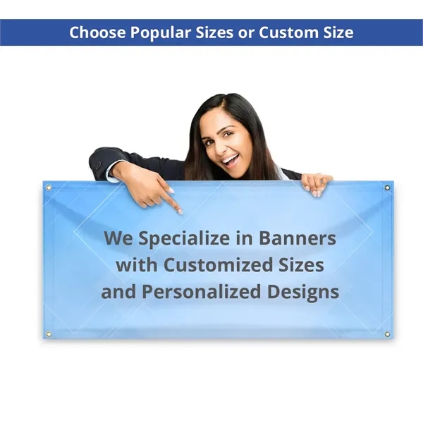 Custom Vinyl Mesh Banner-Left & Right Pole Pocket (1Ft x1Ft) - Custom Vinyl Mesh Banner-Left & Right Pole Pocket (1Ft x1Ft) - Image 4 of 5