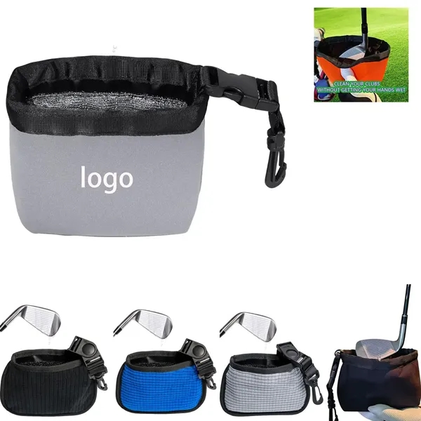 Club Scrub Golf Club Ball Cleaner Waterproof Detachable Bag - Club Scrub Golf Club Ball Cleaner Waterproof Detachable Bag - Image 0 of 3