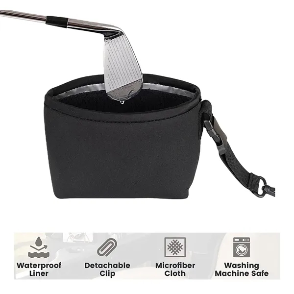 Club Scrub Golf Club Ball Cleaner Waterproof Detachable Bag - Club Scrub Golf Club Ball Cleaner Waterproof Detachable Bag - Image 2 of 3