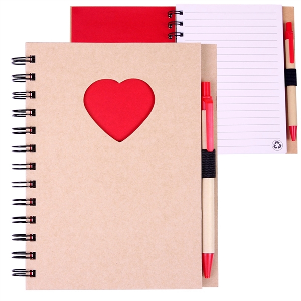 EcoShapes™ Recycled Die Cut Notebook: Globe - EcoShapes™ Recycled Die Cut Notebook: Globe - Image 3 of 3