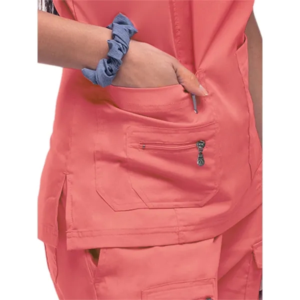 Adar - Pro - Women's V-Neck Elevated Top - Adar - Pro - Women's V-Neck Elevated Top - Image 34 of 53