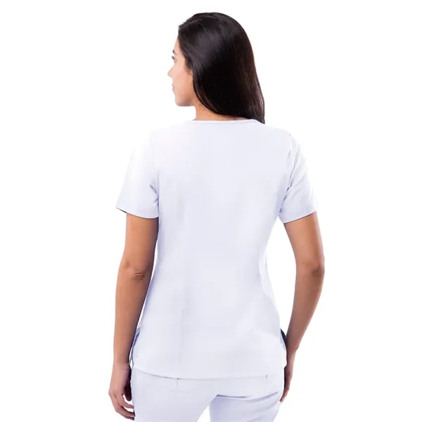 Adar - Pro - Women's V-Neck Elevated Top - Adar - Pro - Women's V-Neck Elevated Top - Image 48 of 53
